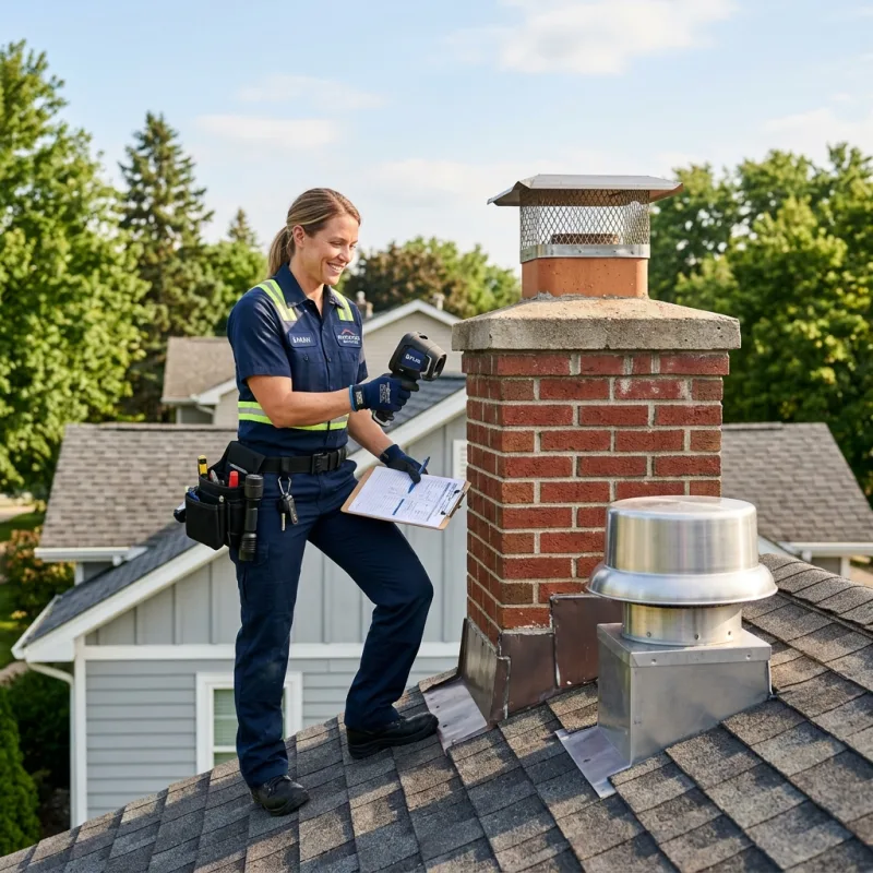 Technician removing a deceased bird from an indoor space in Newtown